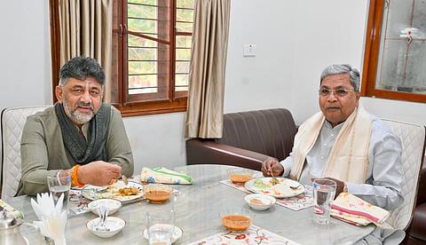  Siddaramaiah and D K Shivakumar 
