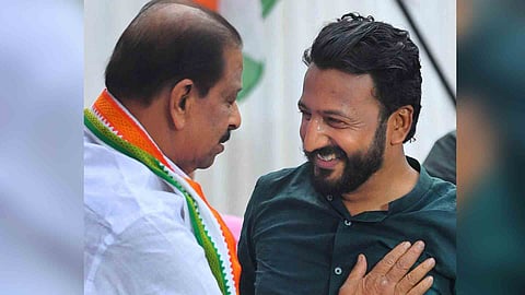 K Sudhakaran, Rahul Mamkootathil 