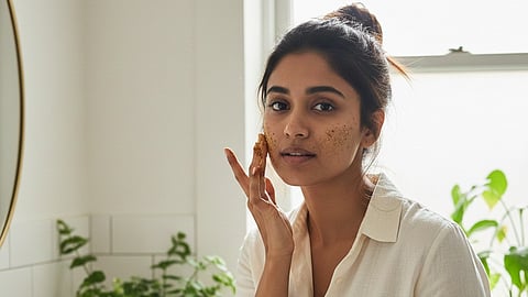 scrub exfoliation