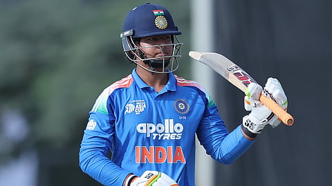 Vaibhav Suryavanshi batting