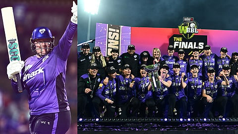 Liz Lee, Hobart Hurricanes team with the title