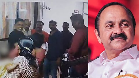 VD Satheesan against  Pinarayi Vijayan 