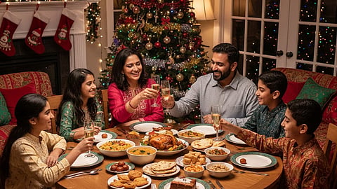 Christmas dinner