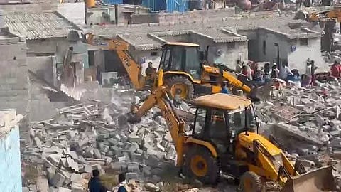 BSWML demolition drive Hundreds rendered homeless in Yelahanka M Swaraj reaction