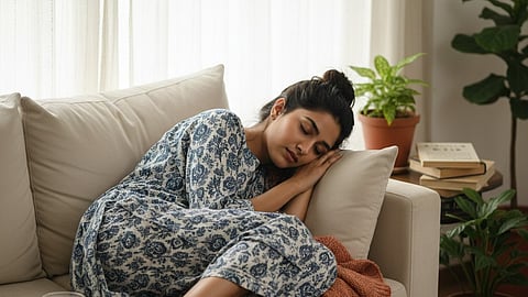 sleeping