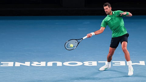 Novak Djokovic in  Australian Open