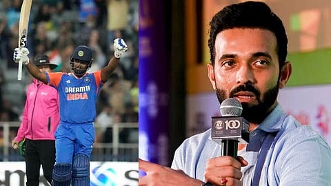 Rahane and Sanju 