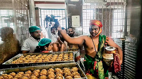 Tirupati laddu prasadam 
