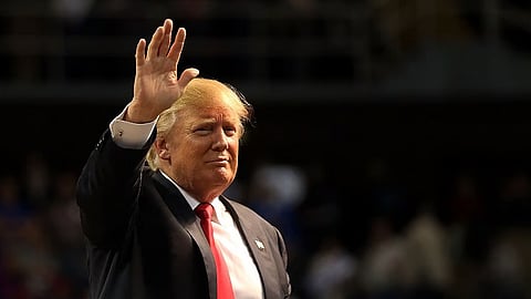 US President Donald Trump  