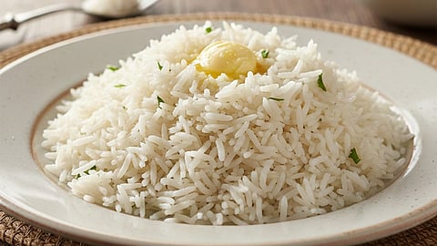 boiling rice