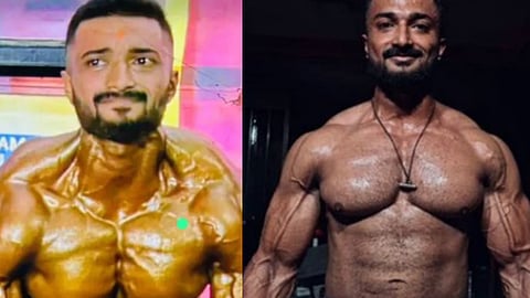 body builder kiran 