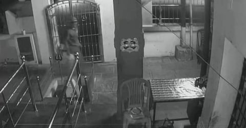 Theft at temple adjacent to DIG office thrissur  