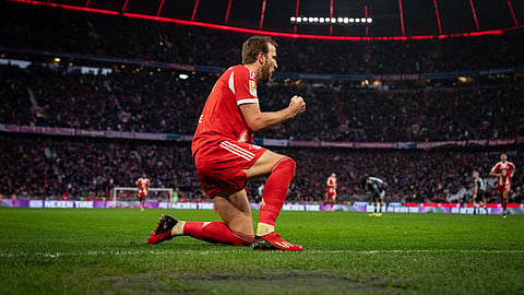 Harry Kane goal celebration