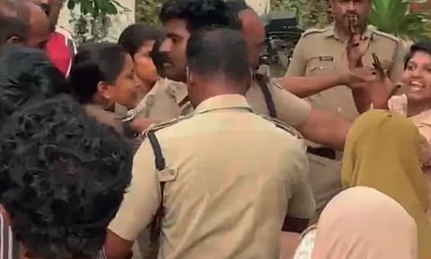 KSU workers arrested for pouring black oil on Principal