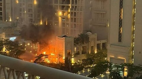 Dubai international airport damaged in Iranian overnight attack