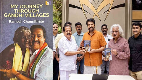Ramesh Chennithala's book release
