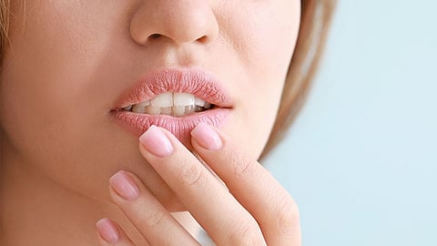 Dry lips