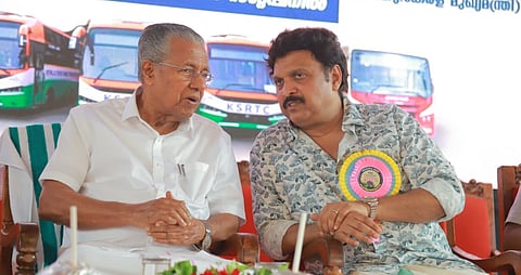 Pinarayi Vijayan, KB Ganesh Kumar
