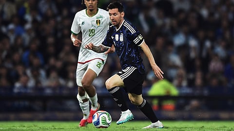 messi in play