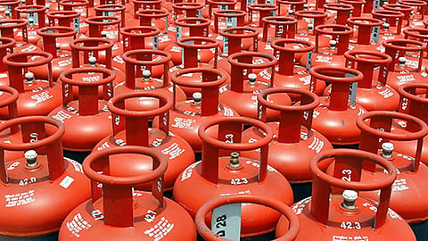 cooking gas cylinders