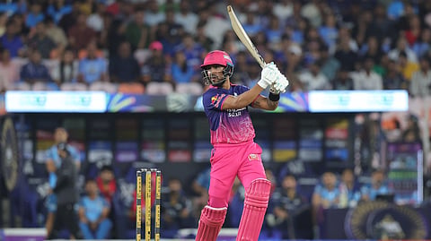 Dhruv Jurel batting