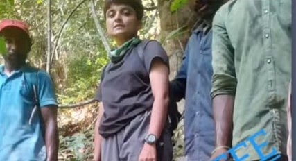 Saranya reaction after rescue  Kodagu