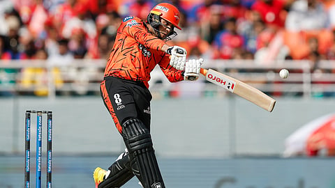 Abhishek Sharma batting