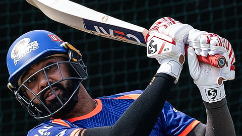 Rohit Sharma training