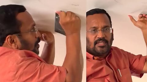 Minister K Rajan 
