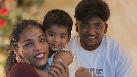 Transgender couple 
