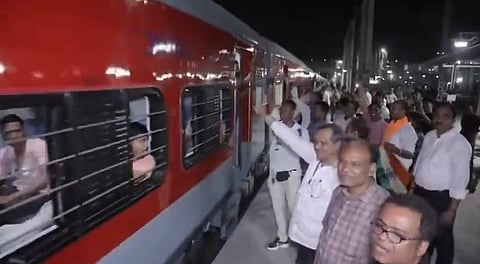 Special trains to transport voters TMC accuses BJP of influencing Bengal polls 