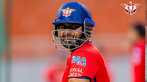 Rishabh Pant training