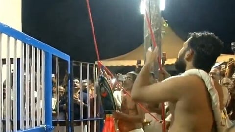festival at the Koodalmanikyam Temple