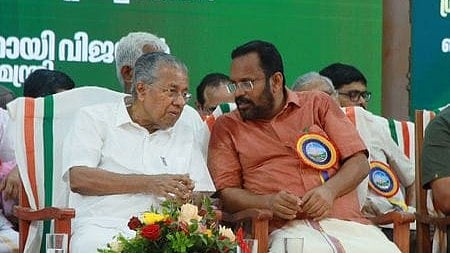 pinarayi vijayan, k rajan