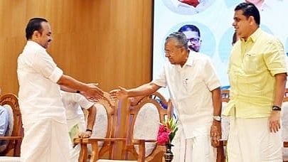 VD Satheesan,  Chief Minister Pinarayi Vijayan 