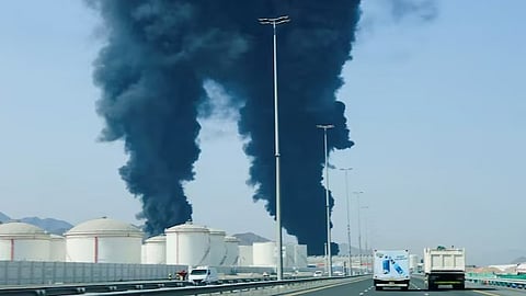 Fujairah oil industry zone 