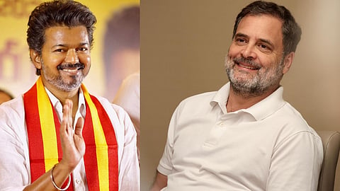 Vijay, Rahul Gandhi 