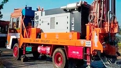 Borewell digging