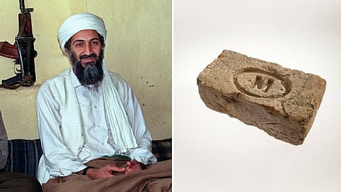 CIA shares photo of brick from Abbottabad compound where Osama bin Laden was killed