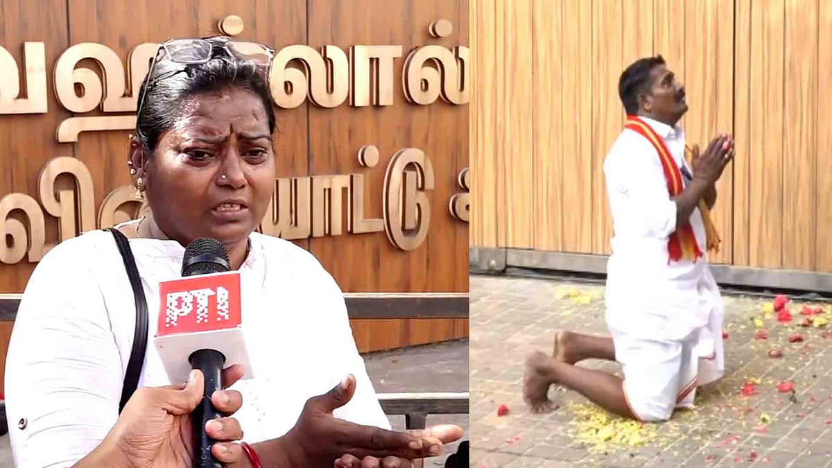 വിജയ്യുടെ സത്യപ്രതിജ്ഞാ ചടങ്ങ്: നിരാശരായി മടങ്ങി ആയിരക്കണക്കിന് ടിവികെ അനുയായികൾ
