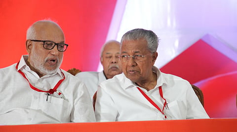 MA BABY and PINARAYI VIJAYAN