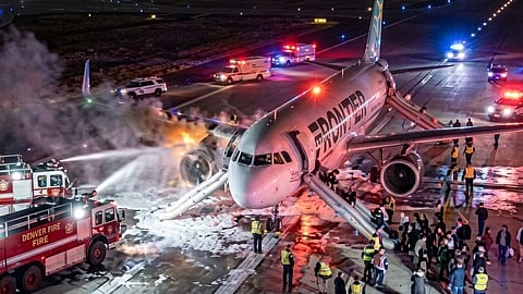Rescue operation at Denver Airport