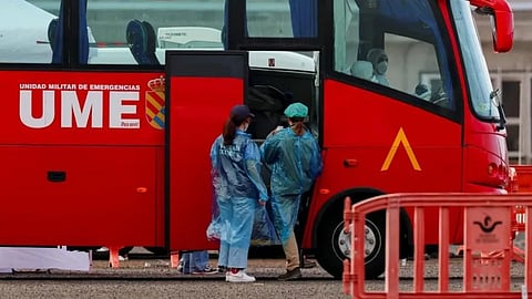 Passengers evacuated from cruise ship after Hanta virus outbreak