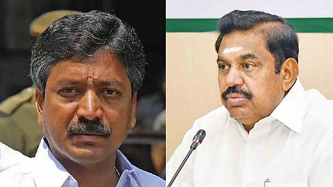 Shanmugam, Edappadi K Palaniswami 