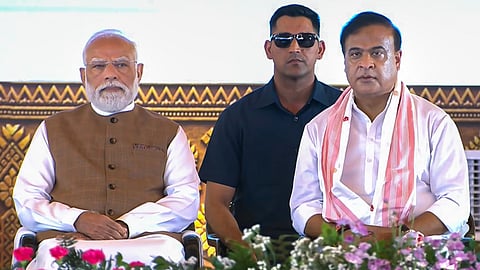 Himanta Biswa Sarma, Narendra Modi