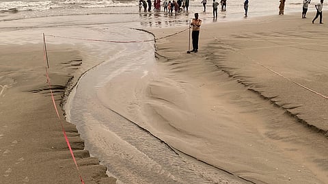 Muzhappilangad Drive-in Beach in danger