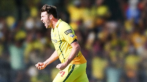 Jamie Overton wicket celebration