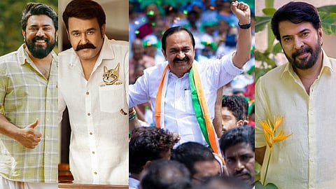 Nivin, Mohanlal, VD Satheesan, Mammootty