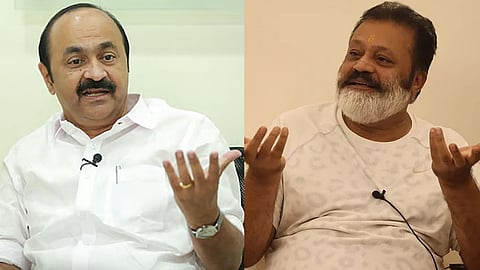 VD Satheesan, Suresh Gopi