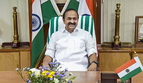 Kerala Chief Minister VD Satheesan chairs the first meeting of the state cabinet